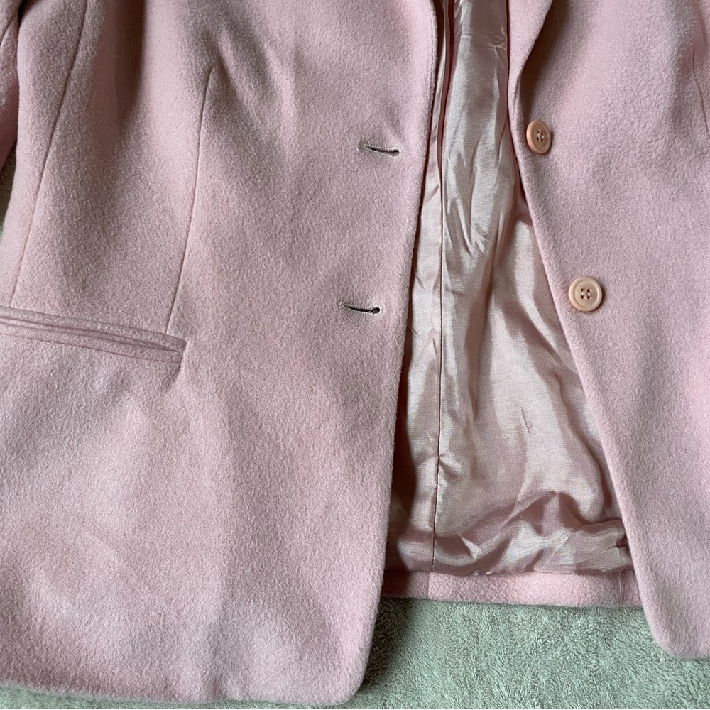 Pink Wool Blazer - Picture 5 of 8